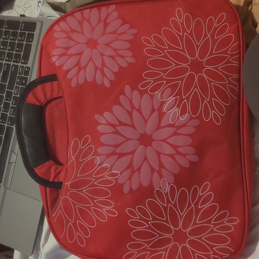 Soft Sided Floral Laptop/Workbag - Picture 1 of 6